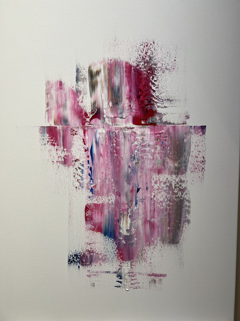 PARIS IV, abstraktes Gemälde aus der Serie Paris von Anselm Homey